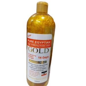 PURE EGYPTIAN GOLD MAGIC WHITENING SHOWER CREAM GEL 1000ML