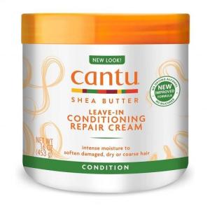CANTU SHEA BUTTER LEAVE-IN CONDITIONING REPAIR CREAM | Moisturising & Strengthening Hair Treatment 16oz