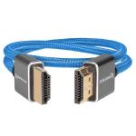 KONDOR BLUE 4K FULL HDMI THIN BRAIDED CABLE (50CM)