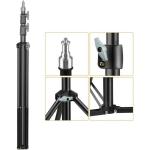 PLOKAMA PK-8899 2.1M PHOTOGRAPHY TRIPOD STAND | ALUMINUM, PHONE/CAMERA