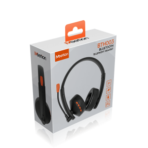 MEETION BLUETOOTH TELEPHONE HEADSET WITH NOISE CANCELLING MIC