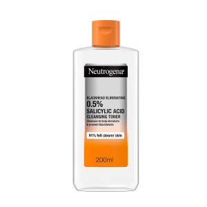 NEUTROGENA BLACKHEAD ELIMINATING 0.5% SALICYLIC ACID CLEANSING TONER