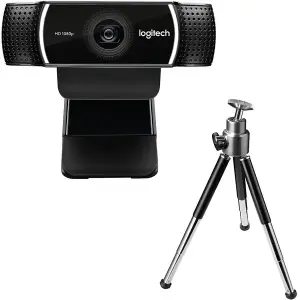 LOGITECH C922 – 1080P/30, 720P/60 GROUP STREAMING WEBCAM