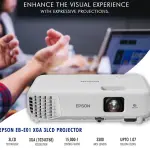 EPSON EB-X11 XGA 3LCD PROJECTOR FOR CLASSROOMS AND MEETINGS