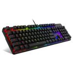 TECWARE PHANTOM 104 MECHANICAL GAMING KEYBOARD, CUSTOMIZABLE RGB BACKLIGHTING
