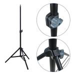 8806 ADJUSTABLE LIGHT STAND TRIPOD | 210CM ALUMINUM STUDIO LIGHTING STAND