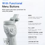 YESIDO SF18 3-AXIS SMARTPHONE HOLDER GIMBAL STABILISER FACE TRACKING SELFIE STICK