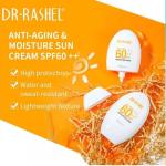 DR. RASHEL MOISTURE ANTI-AGING SUN CREAM – SPF50 PA+++ | Hydrating & Wrinkle Care 60g