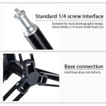 8806 ADJUSTABLE LIGHT STAND TRIPOD | 210CM ALUMINUM STUDIO LIGHTING STAND