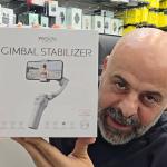 YESIDO SF18 3-AXIS SMARTPHONE HOLDER GIMBAL STABILISER FACE TRACKING SELFIE STICK