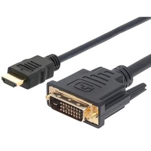 HDMI TO DVI-D CABLE 1.8M (MALE TO MALE) | GOLD-PLATED