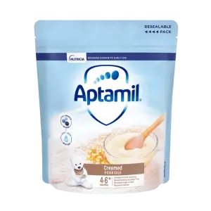 APTAMIL CREAMED BANANA BABY PORRIDGE 4-6MONTHS+/125G