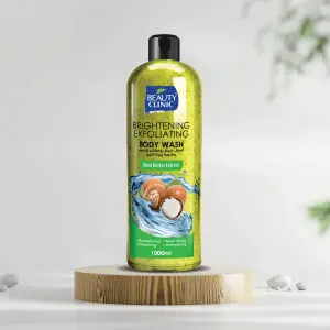 BODY WASH SHEA BUTTER EXFOLIATING SHOWER GEL 1000ML