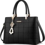 WOMEN’S TOTE SATCHEL PU LEATHER HANDBAG