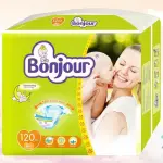 BONJOUR DIAPERS 120PSC PACK