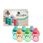 TOMMEE TIPPEE ASSORTED 6-PIECE FEEDING BOTTLE SET - 260 ML