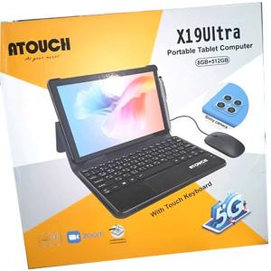 ATOUCH X19 ULTRA 10-INCH TABLET PC WITH 8GB RAM, 512GB STORAGE, 5G, DUAL SIM