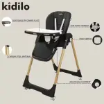 ADJUSTABLE HEIGHT BABY DINNING CHAIR