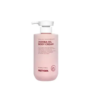 PRETTY SKIN JOJOBA & ARGAN OIL MOISTURIZING BODY CREAM – 500ML