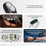 XIAOMI SMART BAND 10 1.72" AMOLED — 1500 NITS, 21-DAYS BATTERY LIFE