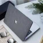 ROCK GRAY SHELL CASE COVER FOR MACBOOK AIR 13 15 MACBOOK PRO 13 14 15 16 INCH