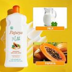 RDL PAPAYA EXTRACT WITH VITAMIN E AND MILK BRIGHTENING HAND & BODY LOTION - 600ML