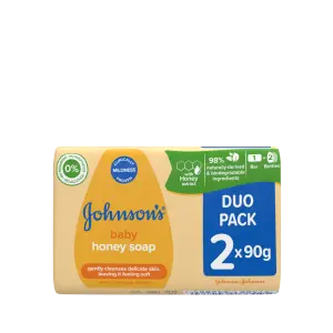 JOHNSON'S BABY HONEY SOAP 2X90G(DUO PACK)