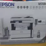 EPSON ECOTANK M3180 MONO ALL-IN-ONE PRINTER | ADF, AUTO-DUPLEX, WI-FI/ETHERNET, 20 IPM