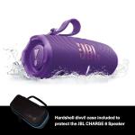 JBL CHARGE 6 PORTABLE BLUETOOTH SPEAKER – IP68, 28-HOUR BATTERY, BUILT-IN POWER BANK(PURPLE)