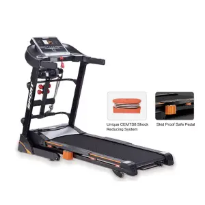 HEALTHMATE HOME 1.5HP MOTORIZED TREADMILL — COMPACT FITNESS MACHINE