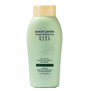 SKIN BY ZARON PAPAYA BRIGHTENING BODY WASH 650ML